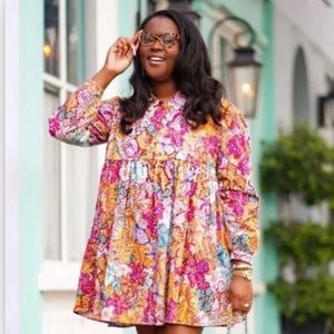 Kika Vargas Target Anemone‎ Floral Mini Dress size XS NWT Brand New